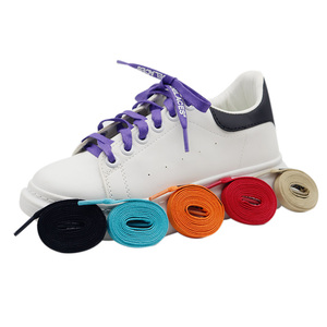 <span class=keywords><strong>Logo</strong></span> personnalisé Lacets imprimés plats pour <span class=keywords><strong>Jumpman</strong></span> et Y350 Chaussures décontractées en coton ciré pour enfants - Product Image 2