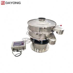 China Supply High Quality Double Deck <b>Fine</b> Powder Ultrasonic Vibrating Screen Machine - Product Image 5