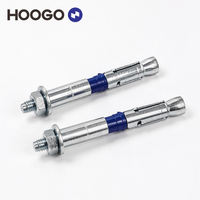 Electro Galvanized Wedge Anchors 8.8 Grade Hex Head Expansion Fasteners Metric Heavy and General Industry