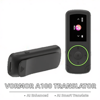 Vormor A100 traducteur d'affaires Portable système d'exploitation Android portable 4G 150 langue AI deux IPS couleur traduction vocale