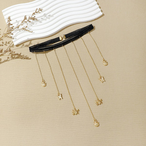 Chaîne de jambe chaude transfrontalière Europe et Amérique corde élastique en <span class=keywords><strong>dentelle</strong></span> sexy exagérée personnalité d'araignée chaîne de corps chaîne de jambe - Product Image 4