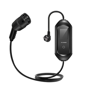 Station <span class=keywords><strong>de</strong></span> <span class=keywords><strong>recharge</strong></span> pour véhicule électrique Wallbox, câble <span class=keywords><strong>de</strong></span> <span class=keywords><strong>recharge</strong></span> pour véhicule électrique, chargeur mobile, chargeur portable AC, type 2, voitures, 3,5-7 kW, IP67, prise <span class=keywords><strong>de</strong></span> courant domestique - Product Image 5