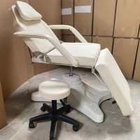 Table de massage faciale portable kingshadow de chaise cosmétique d'usine pour salons de beauté en vente