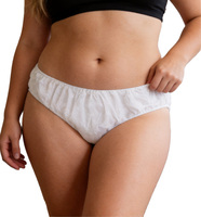 Sous-vêtements jetables non tissés pour femmes, culottes jetables pour voyages, hôtel, spa, voyage