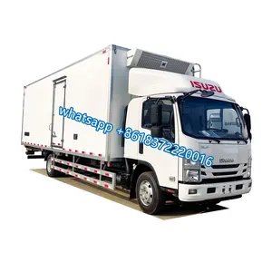 Caminhão frigorífico isuzu npr 700p 8t 10t para transporte de frutas vegetais carne bom preço para venda