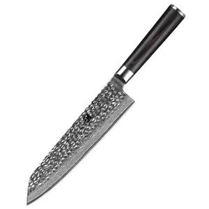 Kitchen Chef Knife Professional Japanese 67 Layers Damascus Steel 8 Inch Daily Kitchen Cut Usage or Promotion Gift Carbon Steel