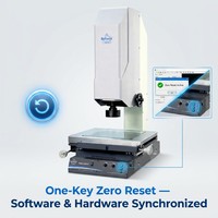 Sistema de Medición Óptica Rational VMS-3020P, Resolución de 0.5um, Precisión E1xy, Inspección de Piezas Mecánicas y Moldes |