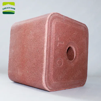 Nouvelles briques de sel à lécher organiques pour animaux, pour bovins et caprins, plus saines pour l'estomac, efficaces, avec système de verrouillage en plastique résistant aux chocs