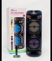 Zqs8221 Caixa Deso, Sistema de Sonido de Alta Potencia con Bajos Profundos, Altavoz para Karaoke, Altavoz Inalámbrico para Exteriores de Gran Tamaño para DJ