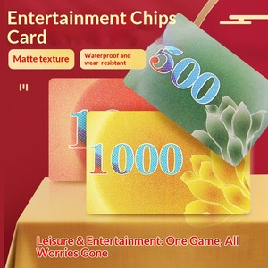 Fichas de Mahjong de Plástico Mate, Monedas para Sala de Juegos, Resistentes al Desgaste, Impermeables, Especiales para Mahjong, Engrosadas - Product Image 4