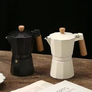 <span class=keywords><strong>Cafetera</strong></span> de aluminio Mocha, <span class=keywords><strong>cafetera</strong></span> <span class=keywords><strong>cubana</strong></span> Manual portátil, estufa de estilo italiano clásico, <span class=keywords><strong>cafetera</strong></span> Espresso, uso de viaje para acampar en casa - Product Image 3