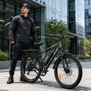 Vélo de montagne électrique DM427, 27,5 pouces, 750W, 48V, 15Ah, 27AH, double suspension, frein à disque hydraulique, vélo électrique pour adultes - Product Image 1