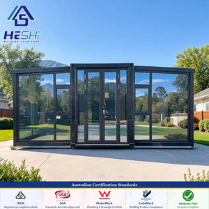 Casa Contenedor Prefabricada Expandible de 20 y 40 Pies, Estándares AU, 1, 2, 3, 4, 5 Dormitorios, Casa Plegable para Envío, Construcción de Viviendas Pequeñas - Product Image 1