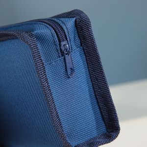 Estuche Escolar de Gran Capacidad con Doble Capa de Tela y Cierre, Estilo Supermot, para Niños, para Material Escolar y Útiles Escolares - Product Image 4