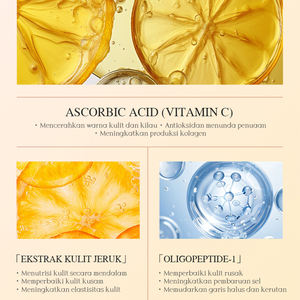 Mascarilla Facial Antioxidante KORMESIC con Vitamina C, Certificada por Bpom, 25 ml, Ilumina el Tono de la Piel y le Da Luminosidad, Mascarilla Facial Pre-Aging - Product Image 3