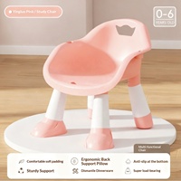Chaise haute pour bébé, tabouret pliable, chaise pour nourrisson, chaise en plastique de sécurité pour la maison, dossier multifonctionnel, petit tabouret
