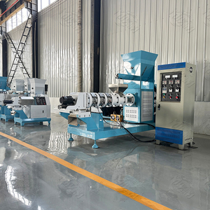 Nueva línea de producción de pellets de alimentación de peces flotantes para tilapia, extrusora de alimentos húmedos/secos para mascotas, gatos, perros, lechones - Product Image 2