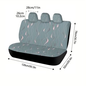 <span class=keywords><strong>Housse</strong></span> de siège de <span class=keywords><strong>taxi</strong></span> spéciale toutes saisons 5 pièces pour ACURA Cdx, tissu résistant à l'usure et à la saleté, coussin de voiture commercial - Product Image 2