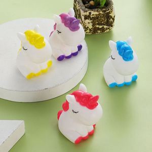Custom Logo Wholesale High-Realistic Horse Thumb Doll Plastic Squeeze Sound Toy for Children <b>Bath</b> - Product Image 4