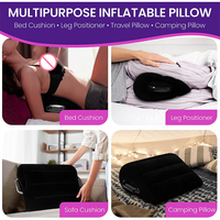 Coussin de positionnement gonflable en PVC floqué pour lit, aide au maintien corporel pour adultes, rampe triangulaire gonflable, support de positionnement pour couples, oreiller Infinity