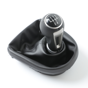 Bastone manuale della leva del cambio della copertura dello stivale della cuffia del cuoio dell'unità di elaborazione di velocità 5/6 per Seat Leon II/Toledo <span class=keywords><strong>III</strong></span> Altea XL pomello del cambio dell'automobile - Product Image 1