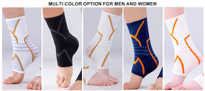 कस्टम लोगो संपीड़न लोचदार टखने के लिए कंधे की आस्तीन टखने के रक्षक समर्थन के लिए टखने के ब्रेस का समर्थन किया - Product Image 4