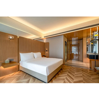 Usine approvisionnement direct moderne 5 étoiles hôtel de mode chambre à coucher chambre de meubles chambre d’hôte ensemble mode