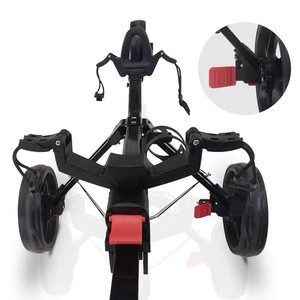 Hot Sale Factory Price Golf Push <b>Trolley</b> Lightweight 3 Wheels Cart GT101202 Hot Sale GT101202 - Product Image 2