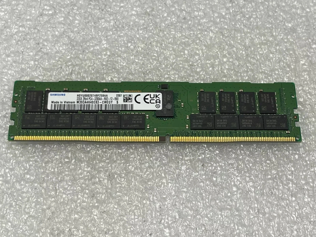 New 64GB DDR4-2933 RDIMM PC4-23400 ECC Registered Server Memory 2Rx4 1.2V 288-Pin RAM Module for Enterprise Workstations MTA36AS