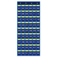 Tableau de poche de classe Oxford personnalisé en usine pour téléphones portables avec 54 poches