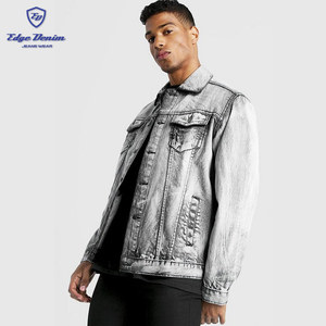 Logo personnalisé <span class=keywords><strong>veste</strong></span> pour homme ouest cowboy <span class=keywords><strong>veste</strong></span> <span class=keywords><strong>en</strong></span> <span class=keywords><strong>jean</strong></span> <span class=keywords><strong>oversize</strong></span> <span class=keywords><strong>veste</strong></span> <span class=keywords><strong>en</strong></span> denim lavé - Product Image 3