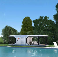 Cabine futuriste en forme de capsule spatiale fabriquée en Chine, maison préfabriquée modulaire pour hôtel, maison d'hôtes, bureau et usage commercial