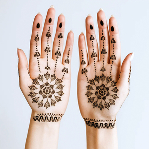<span class=keywords><strong>Pochoir</strong></span> de tatouage au <span class=keywords><strong>henné</strong></span> classique personnalisé, écologique, réutilisable, temporaire, imperméable, fabriqué en usine, <span class=keywords><strong>pochoir</strong></span> de tatouage corporel au mehendi - Product Image 6