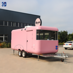 CAMPTRL Remorque alimentaire mobile personnalisée, chariot de vente de glaces, café, restauration rapide avec cuisine complète, remorque de traiteur mobile - Product Image 4