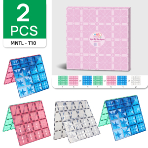Mntl tấm Lớn Sao gạch từ trẻ em Montessori Đồ chơi giáo dục gạch từ khối xây dựng thiết lập cho trẻ em học tập - Product Image 2