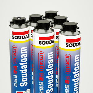 SOUDAL busa Pu isolasi busa PU, busa Pu multifungsi mengembang tahan api