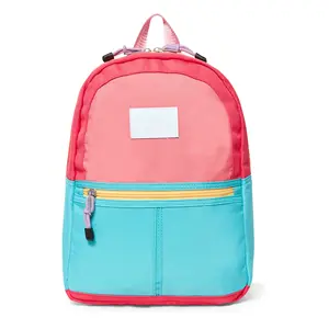 Custom Water Resistant Durable Casual Basic Bookbag School Backpack for Girls Boys