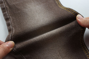 Tela Vaquera Elástica de Hilo OE, Color Azul Oscuro, Mezclilla de Algodón y Elastano para Jeans - Product Image 2