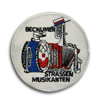 Badge brodé à la main tissé à paillettes lettres numéro patchs pour enfants patchs personnalisés robe emblème brodé