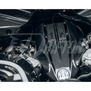 Kit de Combinación de Fibra de Carbono Estilo OEM MC20 para el Compartimento del Motor de Maserati MC20 - Product Image 3
