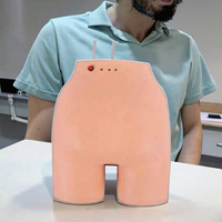 Modèle d'Entraînement aux Compétences d'Injection Fessière en PVC Durable avec Alarme Électronique
