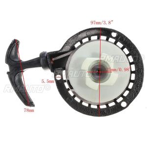 Black Metal Mini Moto Easy Pull Start Pullstarter for 49cc Mini Quad ATVs Dirt <b>Bike</b> <b>Engines</b> - Product Image 2