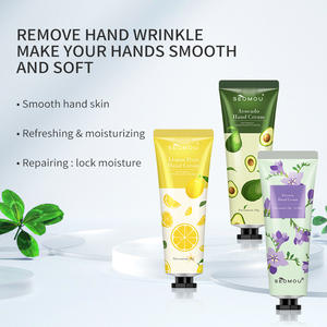 Mini Crème pour les <span class=keywords><strong>Mains</strong></span> Coréenne Logo Personnalisé Vente en Gros Blanchissante Hydratante Nourrissante Ingrédients Végétaux Parfums - Product Image 4