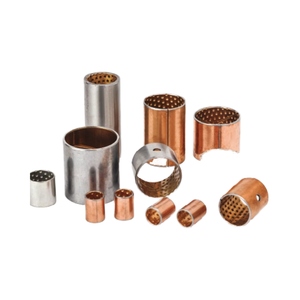 جلبة تزييتية قياسية قابلة للتخصيص من طبقة PTFE بدون زيت، بقاعدة نحاسية/فولاذية + مسحوق برونزي + PTFE، منخفضة الاحتكاك ومقاومة للتآكل - Product Image 6