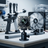 Obturateur global haute vitesse 5MP 2592x1944P 50FPS 60FPS Module de caméra USB 2.0 Vision RVB colorée pour vidéosurveillance industrielle