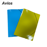 Carpeta de Archivo con Banda Elástica, Organizador de Documentos, Almacenamiento de Papelería de Oficina, Clasificador de Datos, Archivador de Palanca