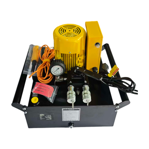 เปลี่ยนปั๊มไฮดรอลิก ENERPAC รุ่น VHCP2011 220V มอเตอร์กำลัง 1.1KW ความจุน้ำมัน 20 ลิตร พร้อมระบบระบายความร้อนด้วยอากาศและล้อเลื่อน - Product Image 2