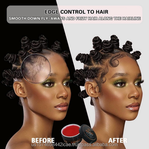 Gel coiffant Jolibelle à tenue forte avec logo personnalisé pour les bords épais et la texturisation - Vegan sans sulfate 150 ml pour femmes - Product Image 3