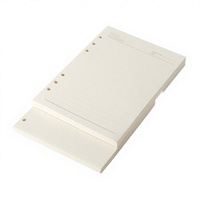 A5B5A6A4 Nachfüllbares Liniertes Papier 6-Loch 6-Ring Organizer Lose Blätter Austauschbares Blanko Notizbuch Tagebuch Nachfüllbares Journal