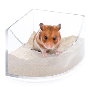 Baignoire et bac à creuser en acrylique pour hamsters, souris, lemmings, gerbilles et autres petits animaux - Product Image 6